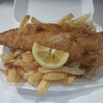 Hake and Chips